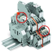 Double-Deck Fuse Disconnect Terminal Blocks Double-Deck Fuse Disconnect Terminal Blocks