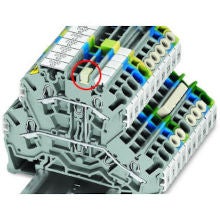 Double-Deck Ground Terminal Blocks Double-Deck Ground Terminal Blocks