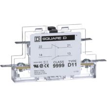 Schneider Electric 9999 D11 Auxiliary Contacts 3A at 120VAC 1 Normally Open + 1 Normally Close Contact for 50A to 90A DPA Definite Purpose Contactor