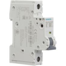 SIEMENS 5SJ4 102-7HG40 240VAC 14kA, 1-pole, C curve, 2A, D=70mm UL489, equal polarity MCB Miniature Circuit Breakers