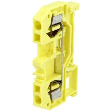 WAGO 281-906 2-conductor through terminal block; 4 mm<sup>2</sup>; center marking; for DIN-rail 35 x 15 and 35 x 7.5; CAGE CLAMP®; 4