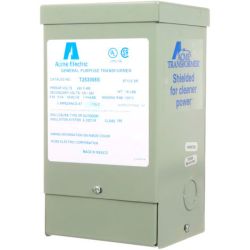 Acme Electric T-2-53008-S 240VAC 480VAC Primary 120VAC 240VAC Secondary 4 Windings 500VA 60Hz Dry-Type Encapsulated 1-Phase Distribution Transformers