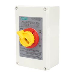 BRYANT 664X63D Switch and Lighting Control, Manual Motor Controller, Enclosed Rotary Motor Controller, Three Pole, 60A 600VAC