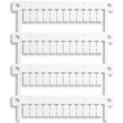 finder 093.48 Sheet of Marker Tag Plastic 6mm x 10mm 48 Tag