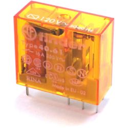 finder 40.61.8.120.0000 PCB/Plug-in 5mm Pinning One-Pole 120VAC SPDT Pin Length 5.3mm Miniature Relay 40 SERIES