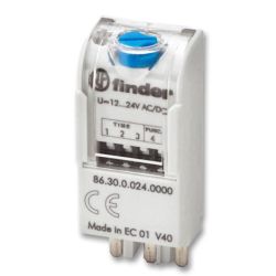 finder 86.30.0.024.0000 Bi-Function (AI, DI) 24VAC 24VDC Timer Module 86 SERIES
