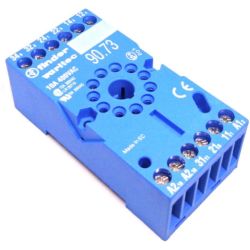 finder 90.73 varitec Screw Terminal (Box Clamp) Bases