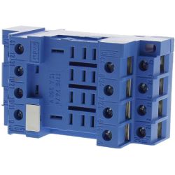 finder 96.74 Screw Terminal (Plate Clamp) Blue Bases