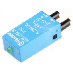 finder 99.80.9.024.99 Green LED Indicator and Diode Module 6VDC-24VDC 99 Series