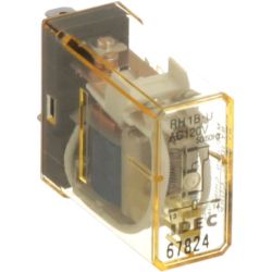IDEC Izumi RH1B-UAC120V Relays Plug-In SPDT 10A 120VAC Blade Terminal