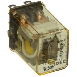 IDEC Izumi RH2B-UAC12V Relays Plug-In DPDT 10A 12VAC Blade Terminal