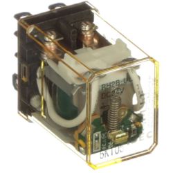 IDEC Izumi RH2B-ULDC24V Relays Plug-In DPDT 10A 24VDC LED Blade Terminal