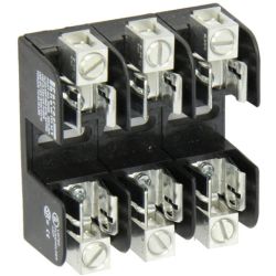 Mersen 20308 Ferraz Shawmut Class H & K 250VAC Fuse Holders Spring Reinforced 3-Pole Box 30A