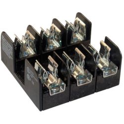 Mersen 20318 Ferraz Shawmut Class H & K 250VAC Fuse Holders Spring Reinforced 3-Pole Screw 30A