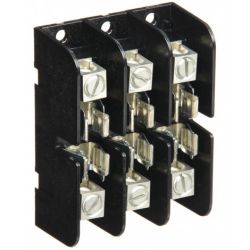 Mersen 30308T Ferraz Shawmut Class T 300VAC 300VDC Fuse Holders 3-Pole 30A Spring Reinforced