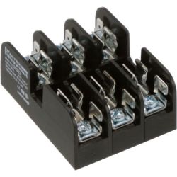 Mersen 30323 Ferraz Shawmut Midget 600VAC Fuse Holders Pressure Plate 3-Pole 30A