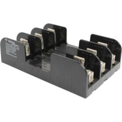 Mersen 60308 Ferraz Shawmut Class H &amp; K 600VAC Fuse Holders Spring Reinforced 3-Pole Box 30A