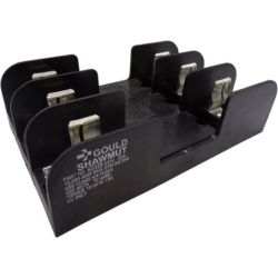 Mersen 60328 Ferraz Shawmut Class H &amp; K 600VAC Fuse Holders Spring Reinforced 3-Pole Pressure Plate 30A