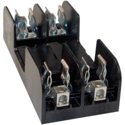 Mersen 60607 Ferraz Shawmut Class H &ampl K 600V AC 600V DC Fuse Holders Spring Reinforced 2-Pole Box 60A