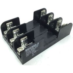 Mersen 60608 Ferraz Shawmut Class H &amp; K 600VAC Fuse Holders Spring Reinforced 3-Pole Box 60A