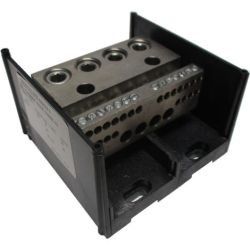 Mersen 69521 Ferraz Shawmut Large PDB Power Distribution Block 600V AC 600V DC 1-Pole AL Double Wide Aluminum 1520A Box to Box