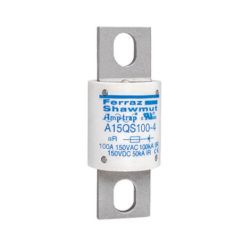 Mersen A15QS100-4 Ferraz Shawmut Amp-Trap Form 101 High Speed Fuse 150 Volts Bolt-in 100A