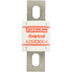 Mersen A25X300-4 Ferraz Shawmut Amp-Trap Form 101 Semiconductor Protection Fuses Blades Bolt-in 250VAC 300A V216862