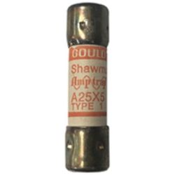 Mersen A25X5-1 Ferraz Shawmut Amp-Trap Form 101 Semiconductor Protection Fuses Ferrule 250VAC 5A E218412