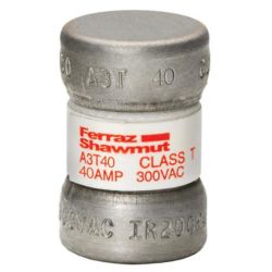 Mersen A3T40 Ferraz Shawmut Fast Acting/Class T UL/CSA Listed Power Fuse 300VAC 160VDC 40A