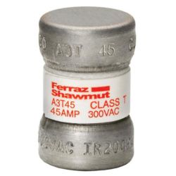 Mersen A3T45 Ferraz Shawmut Fast Acting/Class T UL/CSA Listed Power Fuse 300VAC 160VDC 45A