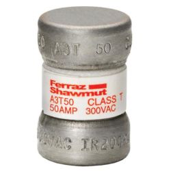 Mersen A3T50 Ferraz Shawmut Fast Acting/Class T UL/CSA Listed Power Fuse 300VAC 160VDC 50A
