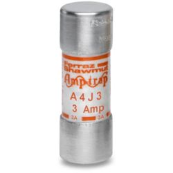 Mersen A4J3 Ferraz Shawmut Fast Acting/Class J UL/CSA Listed Power Fuse 600VAC 300VDC 3A