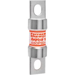 Mersen A50P60-4 Ferraz Shawmut Amp-Trap Form 101 Semiconductor Fuse P214833 500VAC 60A Blades Bolt-in