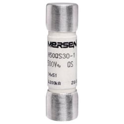 Mersen A50QS30-1 Ferraz Shawmut Amp-Trap Form 101 Semiconductor Fuse 500VAC 500VDC 30A Ferrule