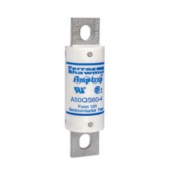 Mersen A50QS60-4 Ferraz Shawmut Amp-Trap Form 101 Semiconductor Fuse 500VAC 500VDC 60A Blades Bolt-in