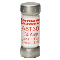 Mersen A6T30 Ferraz Shawmut Fast Acting/Class T UL/CSA Listed Power Fuse 600VAC 300VDC 30A