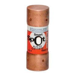 Mersen AJT12 Ferraz Shawmut Class J Time Delay UL/CSA Listed Power Fuse 12A 600VAC 500VDC