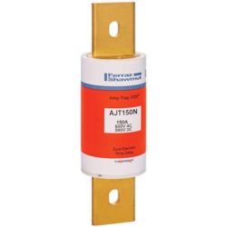 Mersen AJT150N Ferraz Shawmut Class J Time Delay UL/CSA Listed Power Fuse 150A 600VAC 500VDC