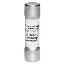 Mersen ATM2/10 Ferraz Shawmut Fast Acting Midget Fuse 0.2A 600VAC 600VDC