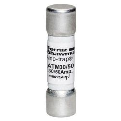 Mersen ATM30/50 Ferraz Shawmut Fast Acting Midget Fuse 30A 50A 600VAC 600VDC