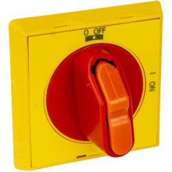Mersen HSRWDM Ferraz Shawmut Door Mounted Rotary Selector Handle 63A 80A NEMA 3R 12 Yellow