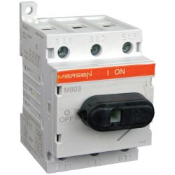 Mersen M803 Ferraz Shawmut UL 508 Non-Fusible Disconnect Switch 80A 600VAC 3-Pole Front Operated