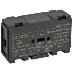 Mersen OA1G01 Ferraz Shawmut Auxiliary Contact NC Right Side Mounting 20A 30A 40A 63A 80A