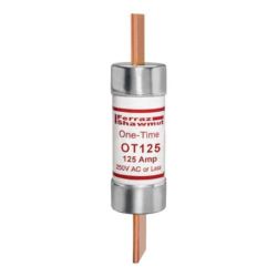 Mersen OT125 Ferraz Shawmut Class K-5 UL/CSA Listed Power Fuse 250VAC 250VDC 125A