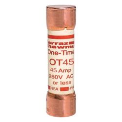 Mersen OT45 Ferraz Shawmut Class K-5 UL/CSA Listed Power Fuse 250VAC 250VDC 45A