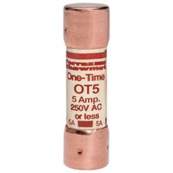 Mersen OT5 Ferraz Shawmut Class K-5 UL/CSA Listed Power Fuse 250VAC 250VDC 5A