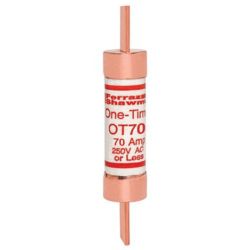 Mersen OT70 Ferraz Shawmut Class K-5 UL/CSA Listed Power Fuse 250VAC 250VDC 70A