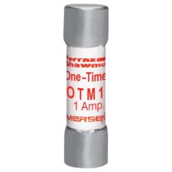 Mersen OTM1 Ferraz Shawmut Fast-Acting Midget PC Mount Miniature Fuse 250VAC 1A
