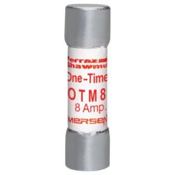 Mersen OTM8 Ferraz Shawmut Fast-Acting Midget PC Mount Miniature Fuse 250VAC 8A
