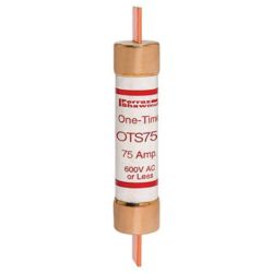 Mersen OTS75 Ferraz Shawmut Class K-5 UL/CSA Listed Power Fuse 600VAC 300VDC 75A